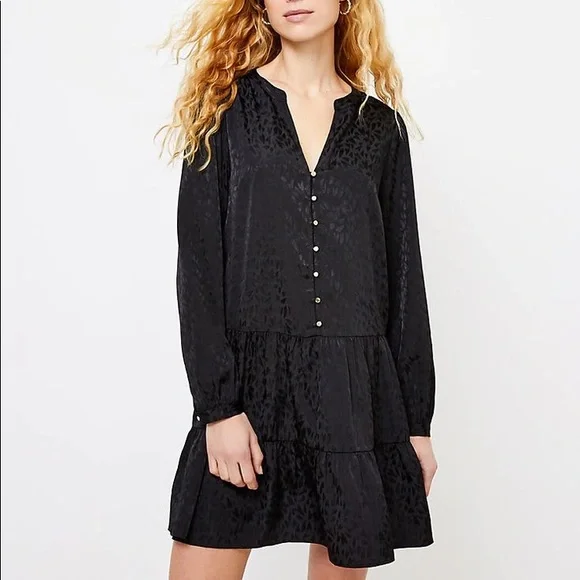 black dress with gold chain straps Dress Black Heart